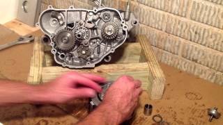 KDX Clutch Install [upl. by Bowne]