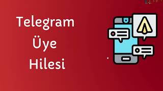 TELEGRAM ÜYE BOTU HİLESİ ARTIRMA l TELEGRAM ÜYE SATIN AL GÜNCEL [upl. by Lawford]