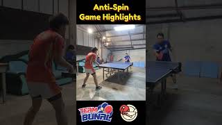 ANTI SPIN GAME HIGHLIGHTS 4 antispin antispingameplay antispinrubber [upl. by Peckham]