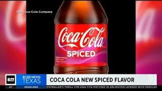 CocaCola announces new spiced soda [upl. by Aarika]