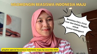 Get To Know Beasiswa Indonesia Maju with Hanum  Playlist special BIM eps1 [upl. by Madlin611]