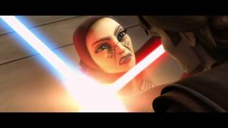 Star Wars The Clone Wars Anakin Skywalker VS Barriss Offee [upl. by Ellenoj]