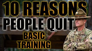 WHY Trainees THROW IN THE TOWEL early in ARMY Basic Training [upl. by Ahsital58]