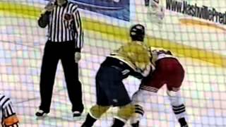 Gordie Dwyer vs Reid Simpson Jan 23 2003 [upl. by Eisak562]