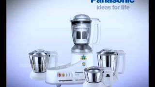 Demo audio visual  Panasonic Mixer Grinder [upl. by Apgar821]