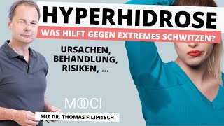 HYPERHIDROSE  Extremes Schwitzen  Ursache amp Behandlung [upl. by Tisha]