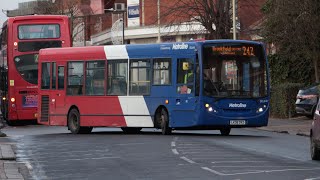 Metroline Bus Route 242DEL848LK08DVZ Potters Bar  Waltham Cross [upl. by Lleval523]