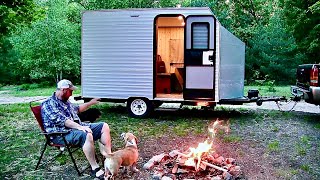 DIY camper build  Huge Improvements and finishing touches [upl. by Bailie]