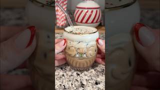 Sugar Cookie Latte for the Holiday season asmr christmas icedcoffee fyp short viral [upl. by Imotih]