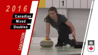 HomanNichols vs CareyHodgson  2016 Canadian Mixed Doubles [upl. by Logan]