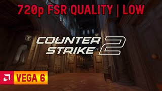 AMD Ryzen 5 4500U Vega 6  CounterStrike 2 [upl. by Annad]