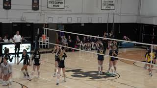 CIAC Fall 2024 Girls Volleyball Varsity Semifinal  Joel Barlow vs Weston 10242024 [upl. by Penhall618]