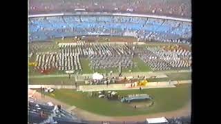 1988 12 31 Peach Bowl HS Bands Halftime [upl. by Htebharas]