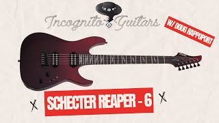 Schecter Reaper6 Elite Blood Burst [upl. by Trimmer602]