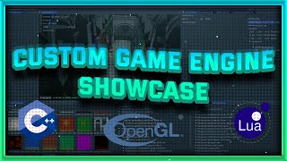 Game Engine From Scratch CLuaOpenGL Showcase [upl. by Tullus]