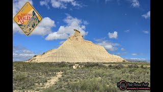 Les Bardenas Reales Espagnes 4k [upl. by Ornie]