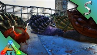 ACHATINA TAMING EASY CEMENTING PASTE FACTORY  Ark Survival Evolved S2E78 [upl. by Jarrod89]