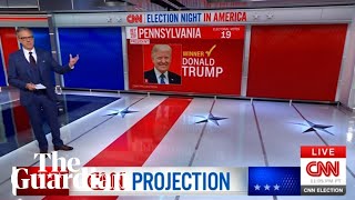 CNN calls huge Pennsylvania win for Donald Trump [upl. by Cheslie]