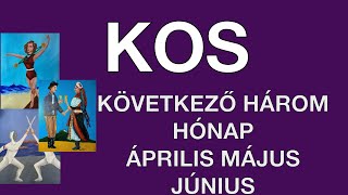 ♈️ Kos✌️Tiéd a győzelem és siker✌️ Következő Három Hónap Április Május Június 2024 Tarot Jóslás [upl. by Ynetruoc]