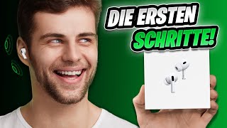 AirPods Pro 2 einstellen amp richtig einrichten  Die ersten 23 Dinge 🎧📲 [upl. by Naujek147]