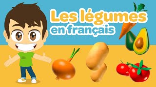 Apprends le nom des légumes en français avec Zakaria  Apprendre le français pour les enfants [upl. by Rabkin]