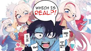 They IMPERSONATE his childhoodfriend to get their CHEEKS CLAPPED Manga Recap [upl. by Eilyak]