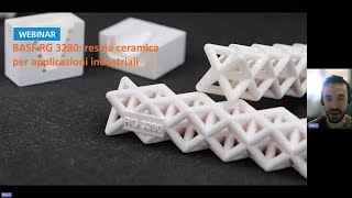 WEBINAR 170424 BASF Ultracur3D RG 3280 la resina ceramica per applicazioni industriali [upl. by Eastlake]