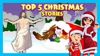 Top 5 Christmas Stories for Kids  Cozy Bedtime Stories Holiday Storytime Fun [upl. by Berton]