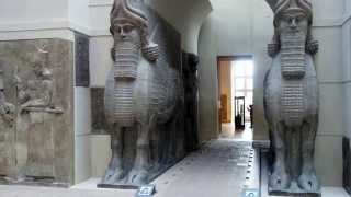 Lamassu from the citadel of Sargon II [upl. by Shipley]