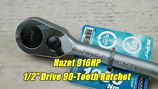 Hazet 916HP 90tooth Ratchet [upl. by Fisuoy]