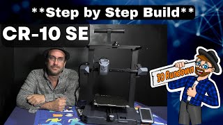 CR10 SE Unboxing and Build Fastest Most Advanced Creality 3D Printer Bed Slinger [upl. by Tris372]