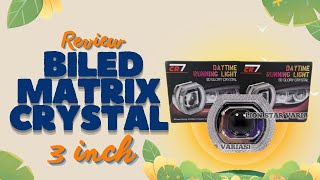 REKOMENDASI BILED MATRIX CRYSTAL UKURAN 3 INCH SHROUD RGB [upl. by Enail82]