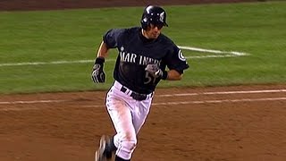 Ichiro beats Mo with a walkoff homer [upl. by Drauode]