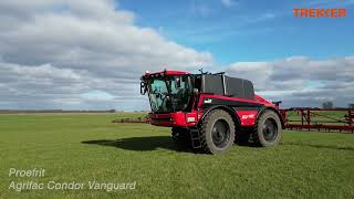 Nieuwe Agrifac Condor Vanguard zelfrijdende veldspuit [upl. by Yroj]