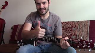 Queen Lazing on a sunday afternoon  Solo Cover  Brian May Amplitube Red Special Guitar [upl. by Andros]