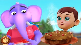 Hathi Raja Cartoon हाथी राजा Gaiya Meri  More Hindi Rhymes amp Kids Song [upl. by Dugaid867]