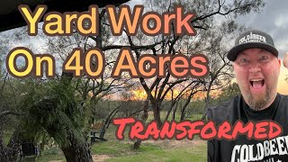 Underbrush Clearing On 40 Acres  Transformation [upl. by Neall205]