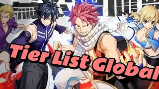 Fairy Tail Fierce Fight Global  Tier List  Play now amp Reroll for SSR Heroes [upl. by Inele250]