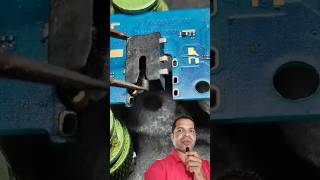 Mobile handsfree Jack replacement smartphone techrepair repair [upl. by Abih]