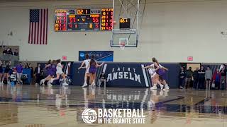 Saint Anselm women escape with controversial win over Saint Mikes [upl. by Ingaborg]