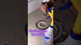 Start to finish Toto Toilet plumbing toilet toto [upl. by Tahmosh450]