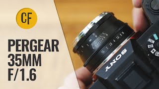 Pergear 35mm f16 lens review with samples [upl. by Justina]