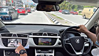 New 2022 Proton X70 18 TGDI Premium 2WD  Day Time POV Test Drive [upl. by Annayoj]