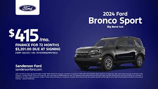 Ford Bronco Sport 11142024 4545899 [upl. by Eicirtap]