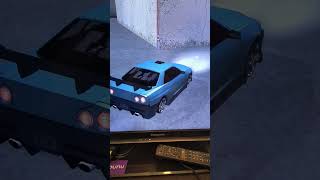 Nissan Skyline R34 personalizável no GTA SAN ANDREAS PC [upl. by Ainesy]