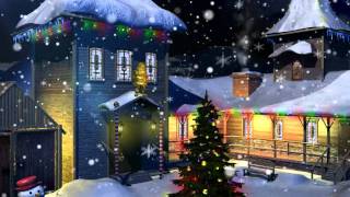 christmas screensaver HD 720 [upl. by Ahseinar275]