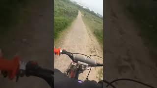 Razzing the pitty around if you want more videos comment down below  dirtbike illegal ￼ [upl. by Swec]