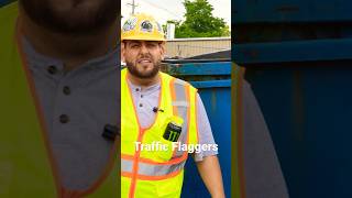 Traffic Flaggers comedy funny viral funnyviral construction [upl. by Nac]