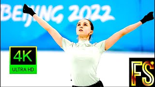 Камила Валиева Kamila VALIEVA🇷🇺Nails Bolero Final Practice B4 Free Skate 2022 Beijing Olympics 4K [upl. by Barbee710]