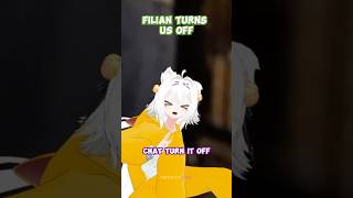 Chat shhfilian flianclips vtuber vtuberclips twitch twitchclips twitchfails shorts vr fyp [upl. by Oidacra]